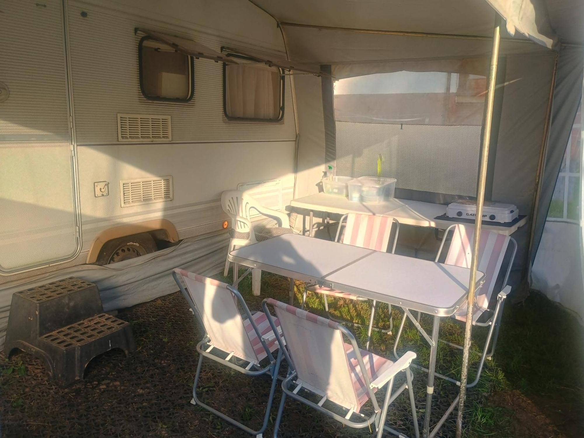 Wildcamp Resort Masseria La Murgia Unterkunft In Einem Wohnwagen Rimbach  Luaran gambar