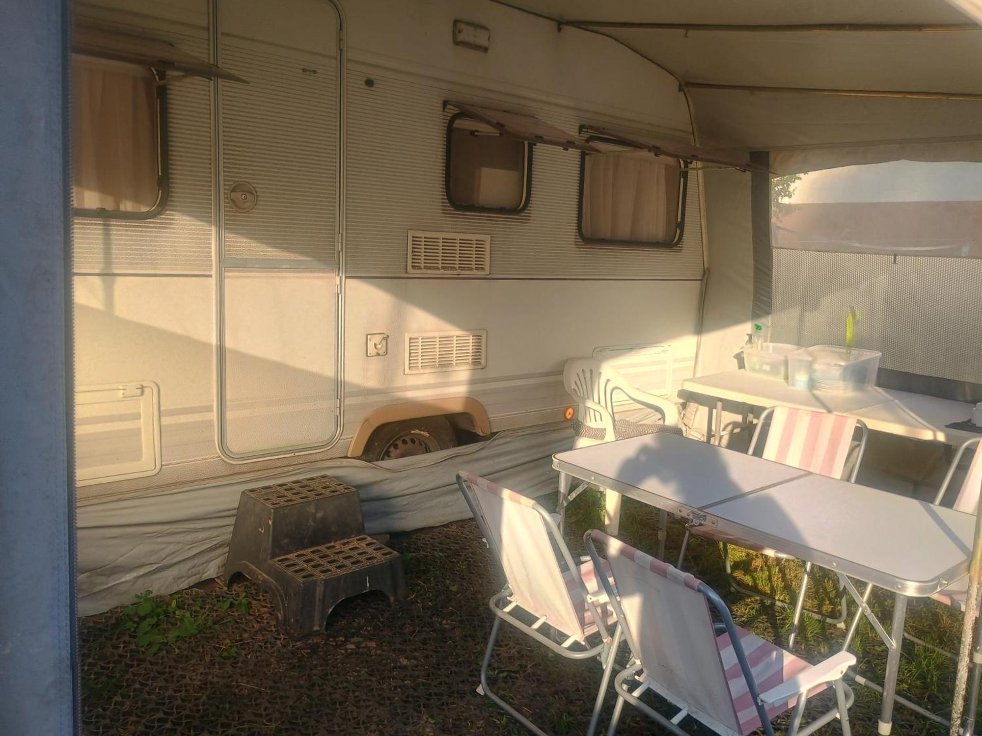 Wildcamp Resort Masseria La Murgia Unterkunft In Einem Wohnwagen Rimbach  Luaran gambar